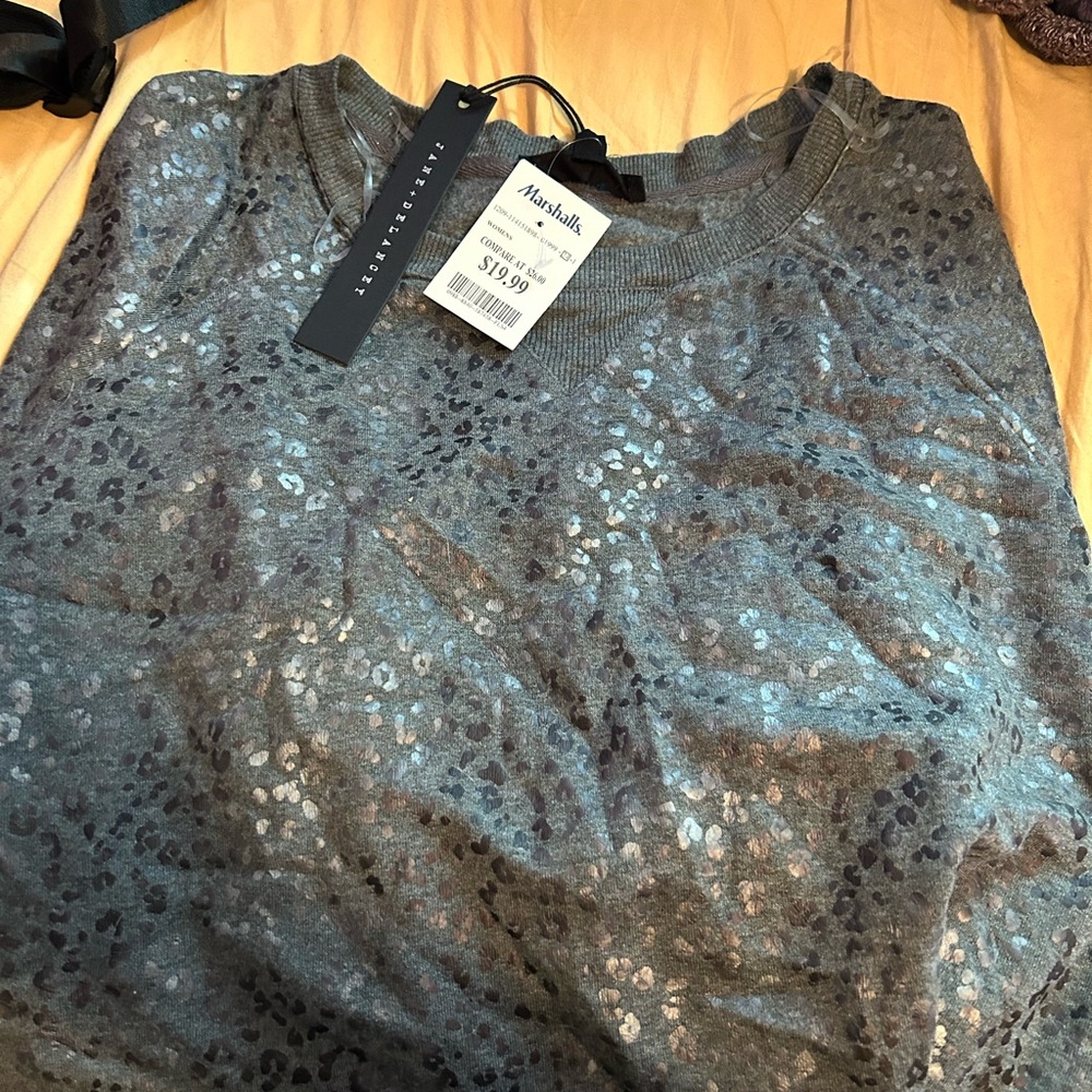 Long sleeve cheetah shirt
